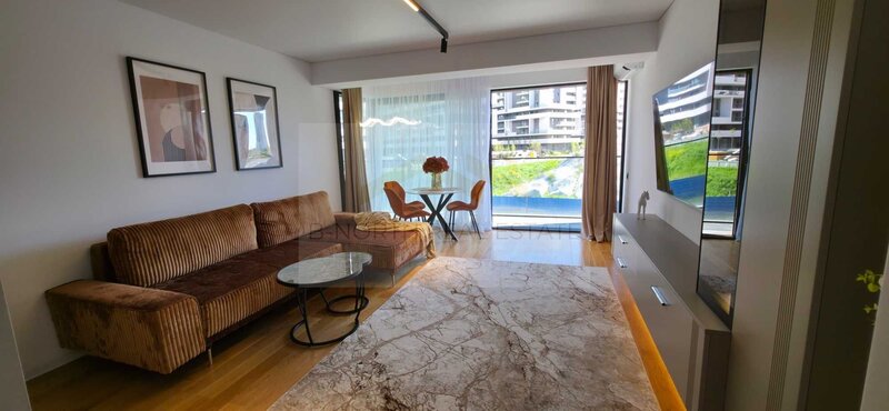 Floreasca Apartament de inchiriat 2 camere Yacht Kid  53 mp + terasa 13 mp