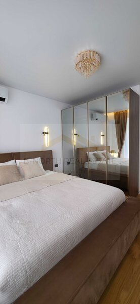 Floreasca Apartament de inchiriat 2 camere Yacht Kid  53 mp + terasa 13 mp