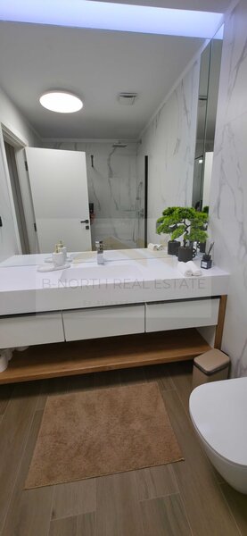 Floreasca Apartament de inchiriat 2 camere Yacht Kid  53 mp + terasa 13 mp